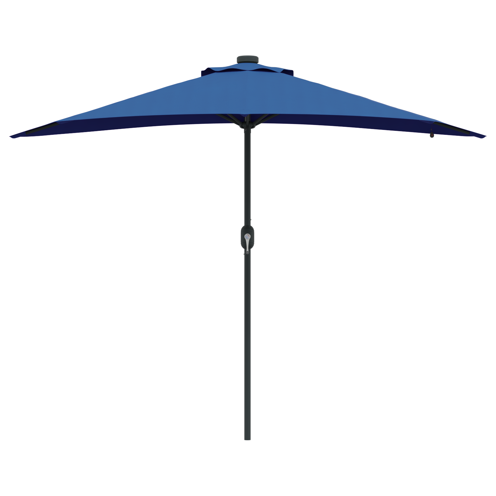 vidaXL Parasol de Grădină albastru 294 x 150 x 223 cm țesătură