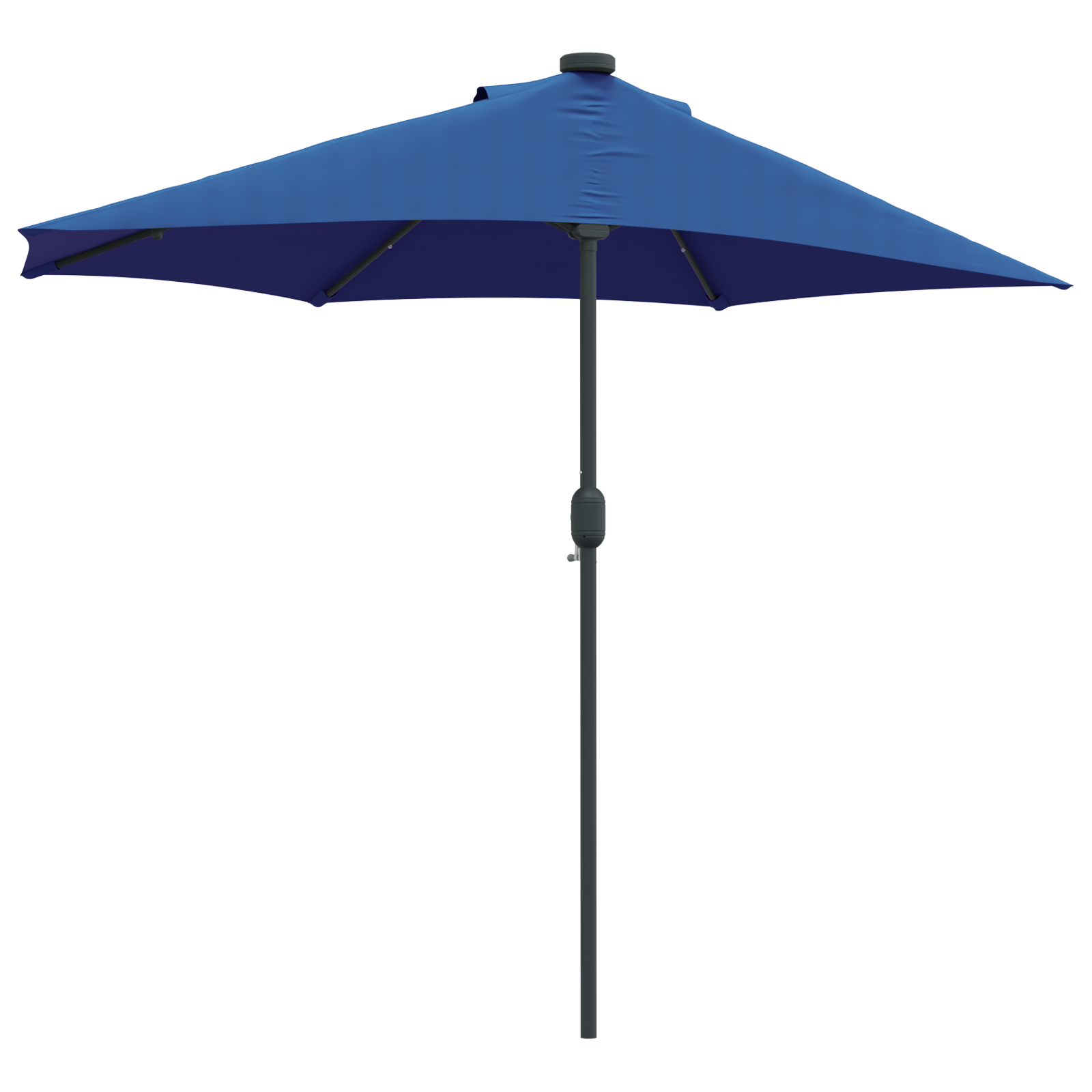 vidaXL Parasol de Grădină albastru 294 x 150 x 223 cm țesătură