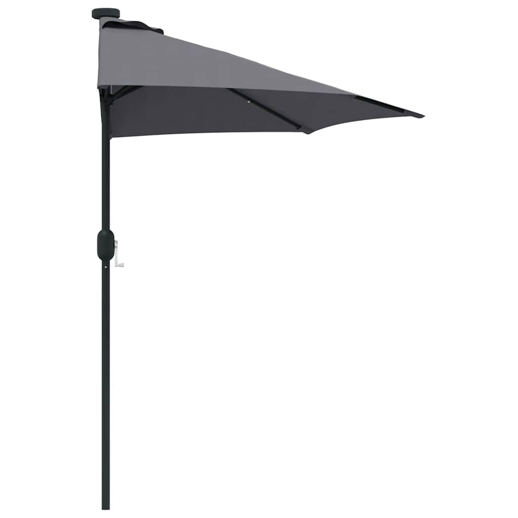 vidaXL Parasol de Grădină Antracit 294 x 150 x 224 cm