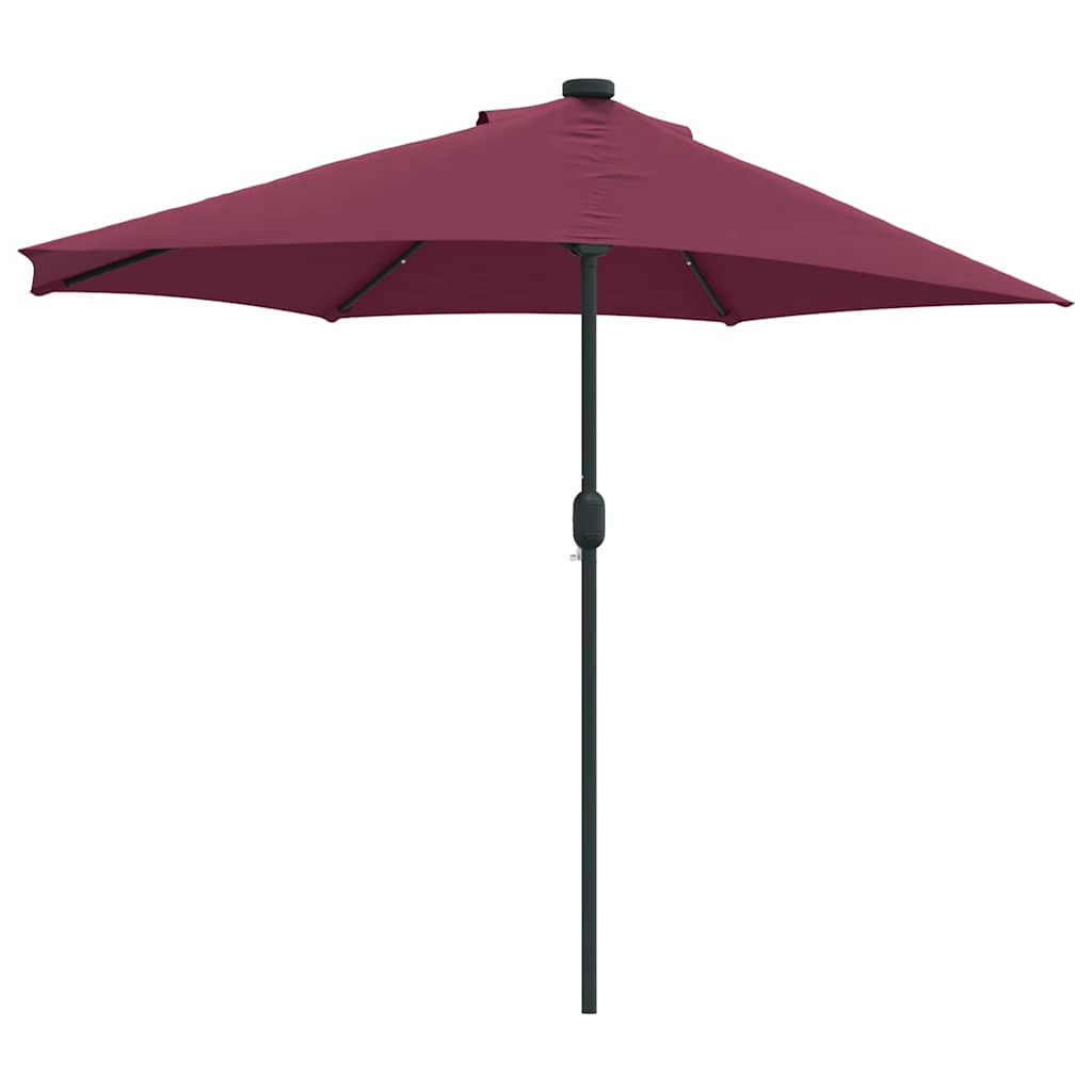 vidaXL Parasol de Grădină Roșu Bordeaux 294 x 150 x 224 cm