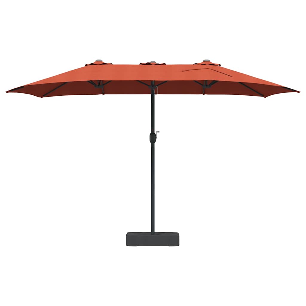 vidaXL Parasol de Grădină Terracota 385 x 209 x 244 cm