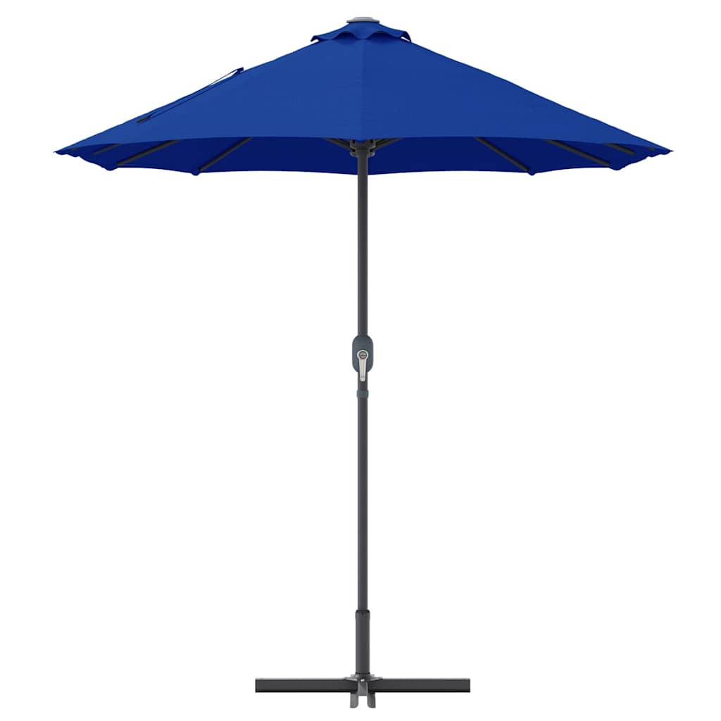 vidaXL Parasol de Grădină albastru 370 x 197 x 239 cm vidaXL Parasol de Grădină albastru 370 x 197 x 239 cm