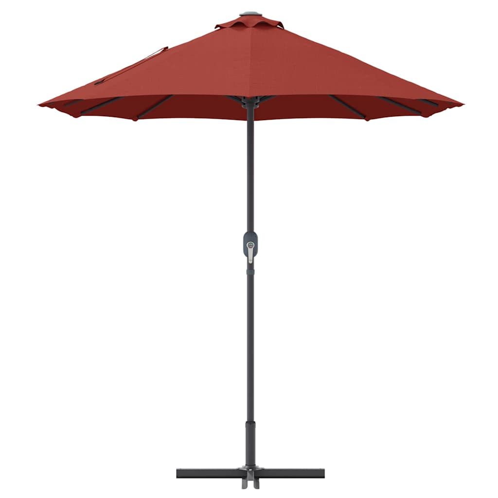 vidaXL Parasol de Grădină Terracota 370 x 197 x 239 cm
