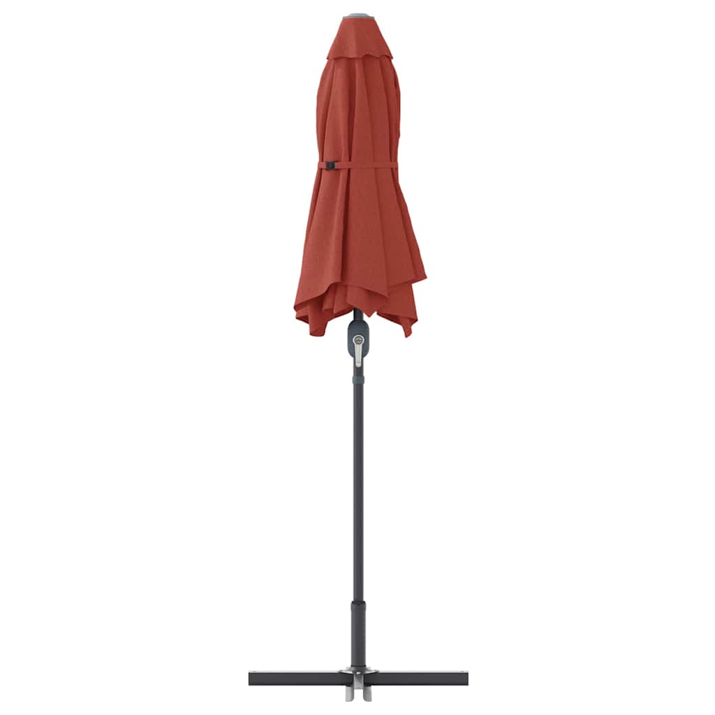 vidaXL Parasol de Grădină Terracota 370 x 197 x 239 cm