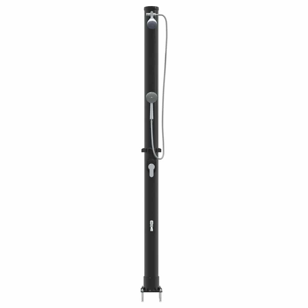 vidaXL Duș Solar de Exterior cu Cap de Duș Portabil, 217 cm, 20 L