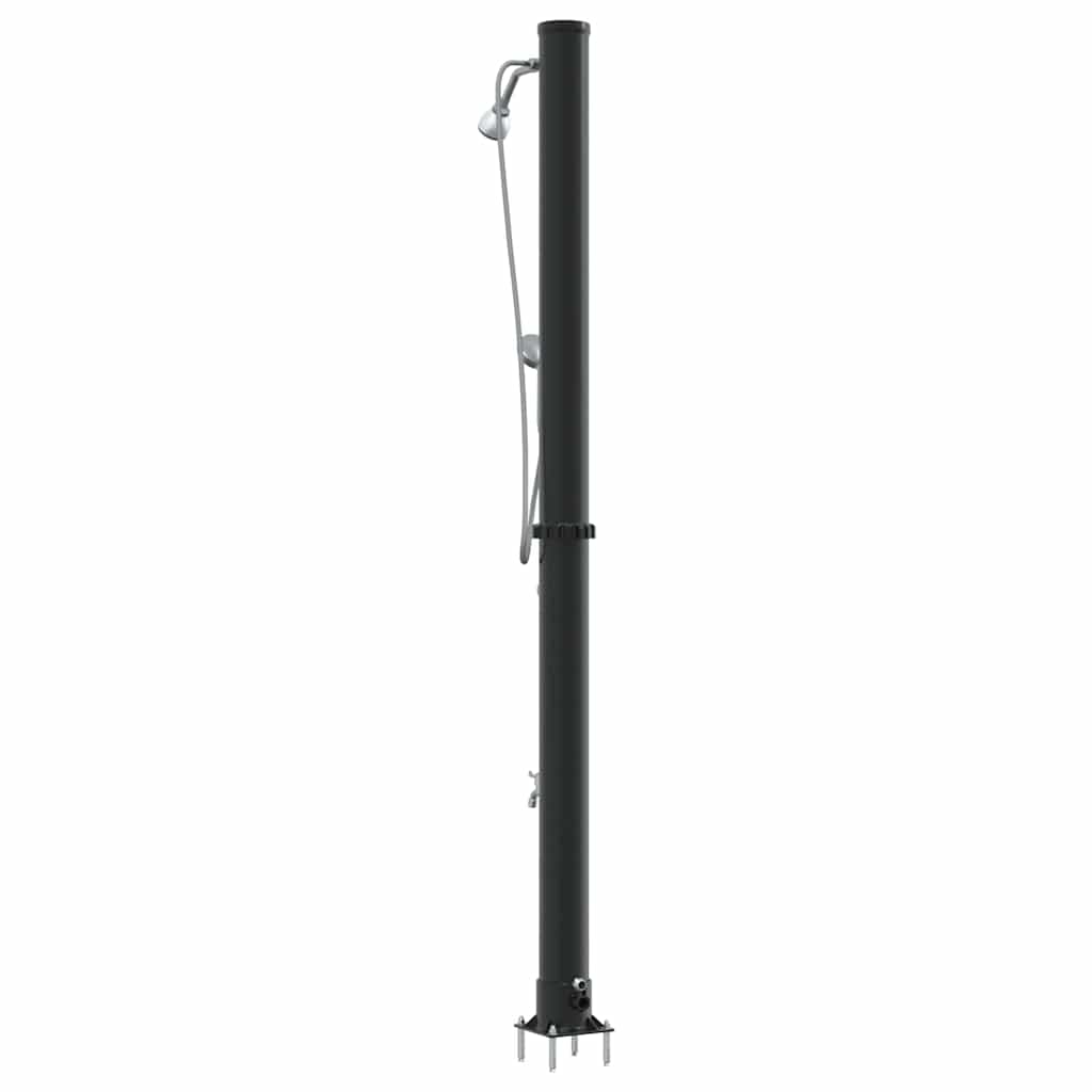 vidaXL Duș Solar de Exterior cu Cap de Duș Portabil, 217 cm, 20 L