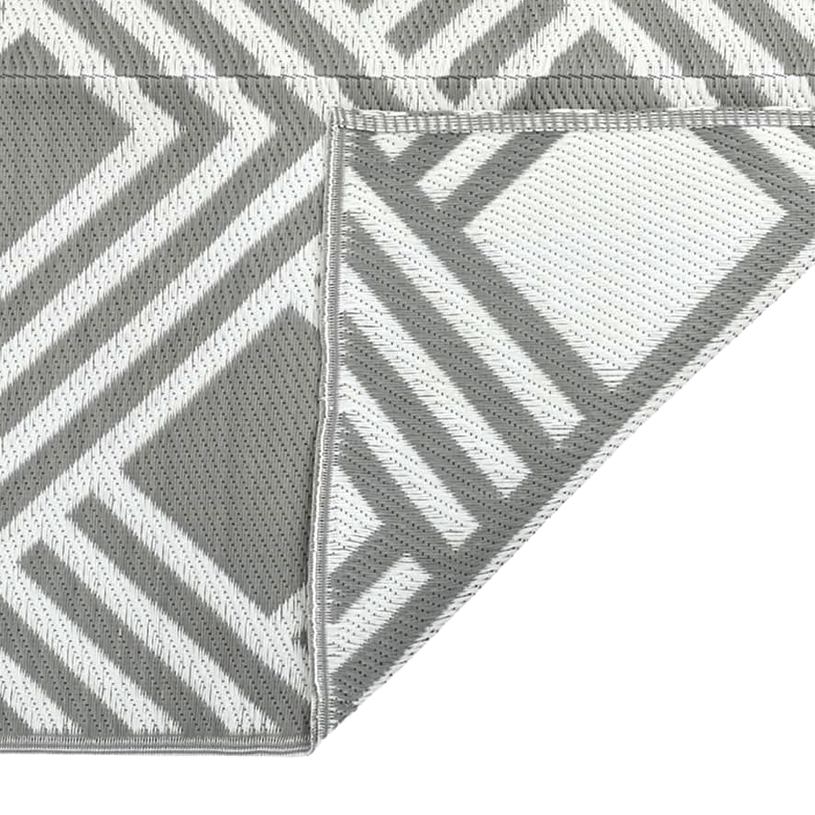 vidaXL Covor Exterior ARAKIL Gri Poliester 300 x 400 cm