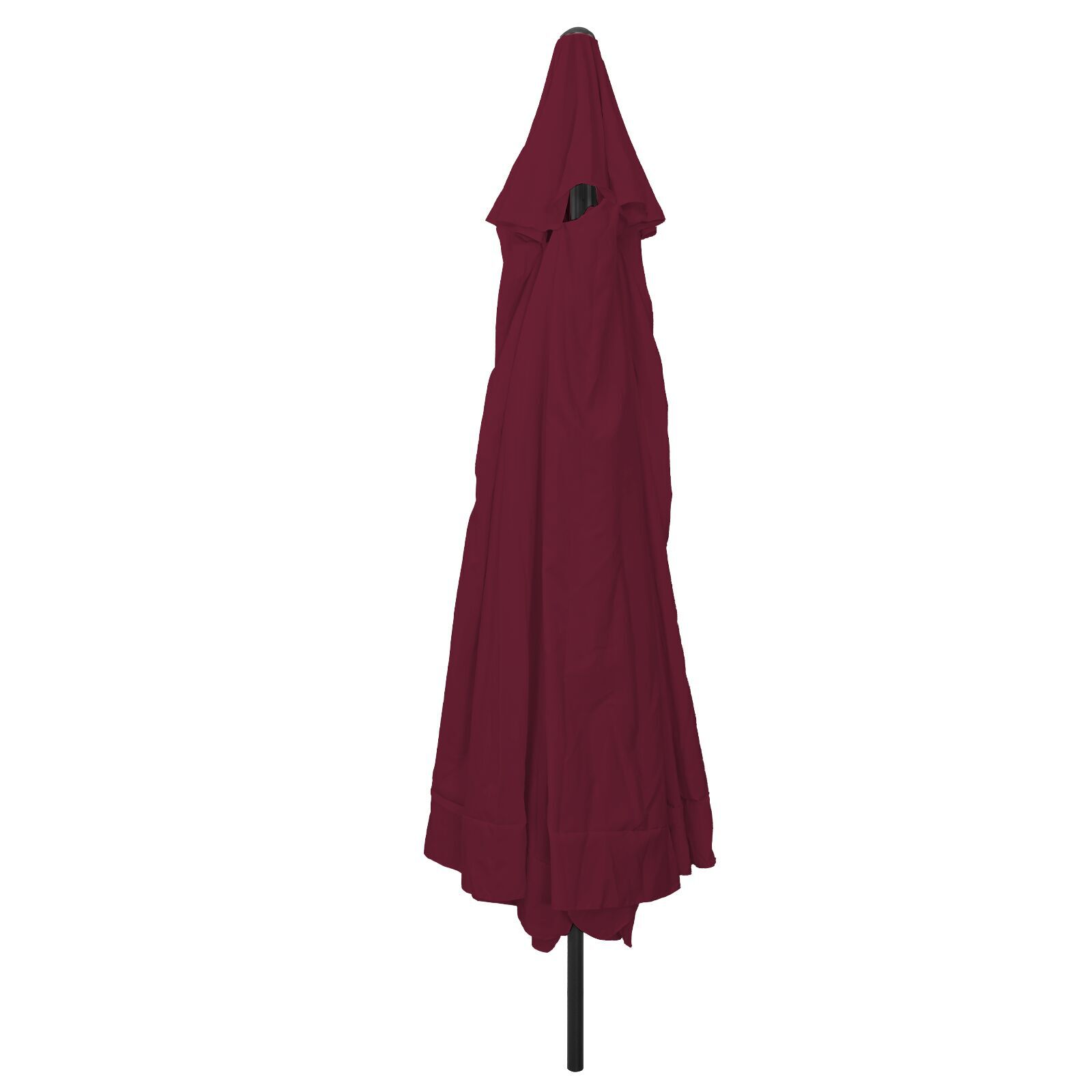 vidaXL Umbrela de grădină 39.5 x 24.5 inci Roșu Burgundy