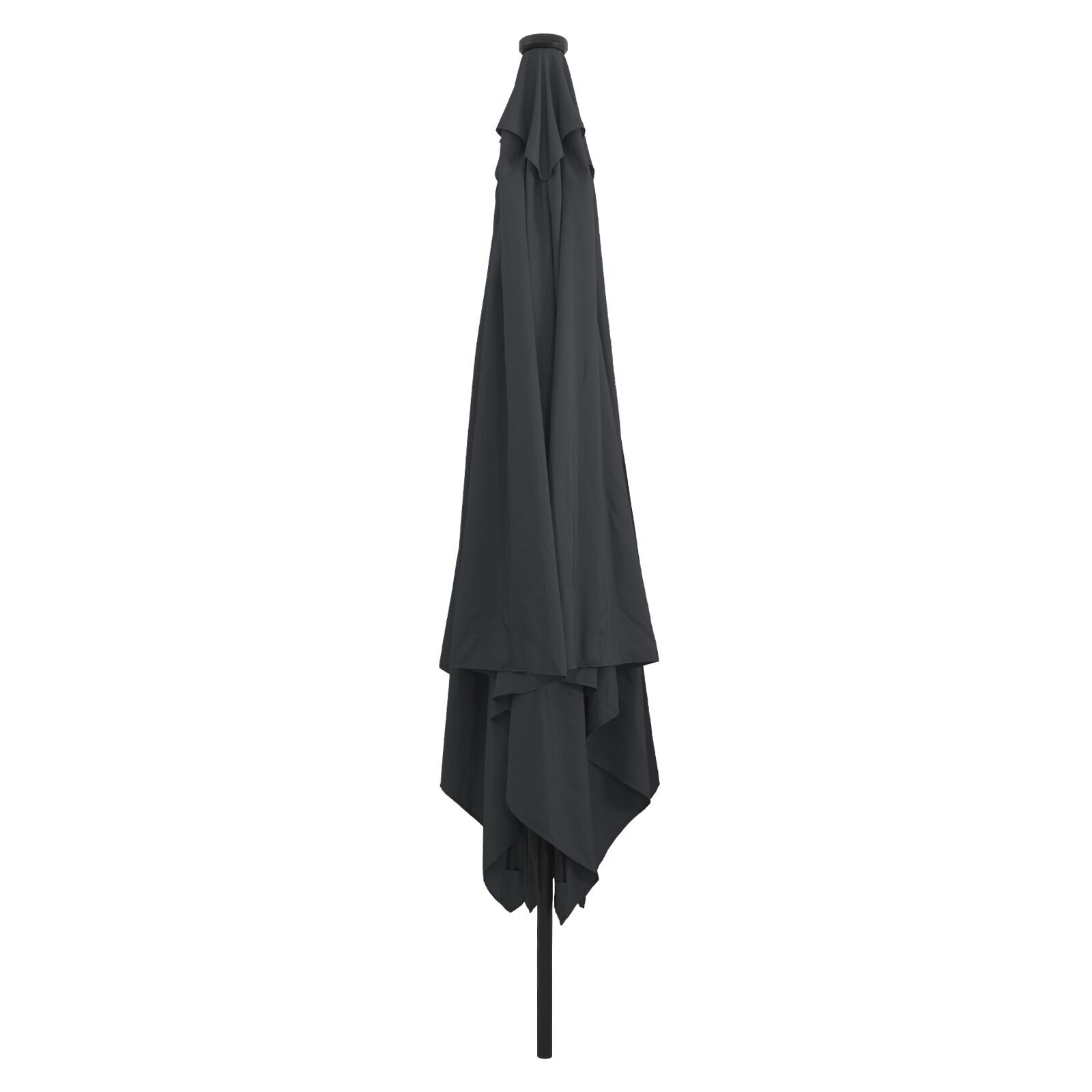 vidaXL Parasol de Grădină Antracit și negru 295 x 295 x 245 cm vidaXL Parasol de Grădină Antracit și negru 295 x 295 x 245 cm