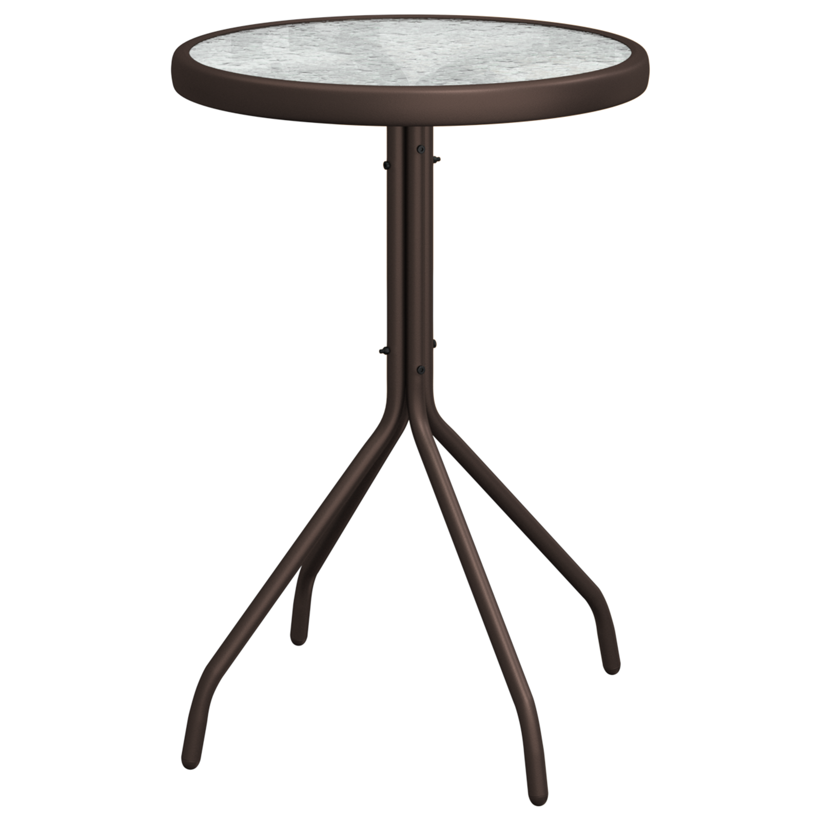 vidaXL Set Bistro de Grădină 3 pcs Maro Oțel vidaXL Set Bistro de Grădină 3 pcs Maro Oțel