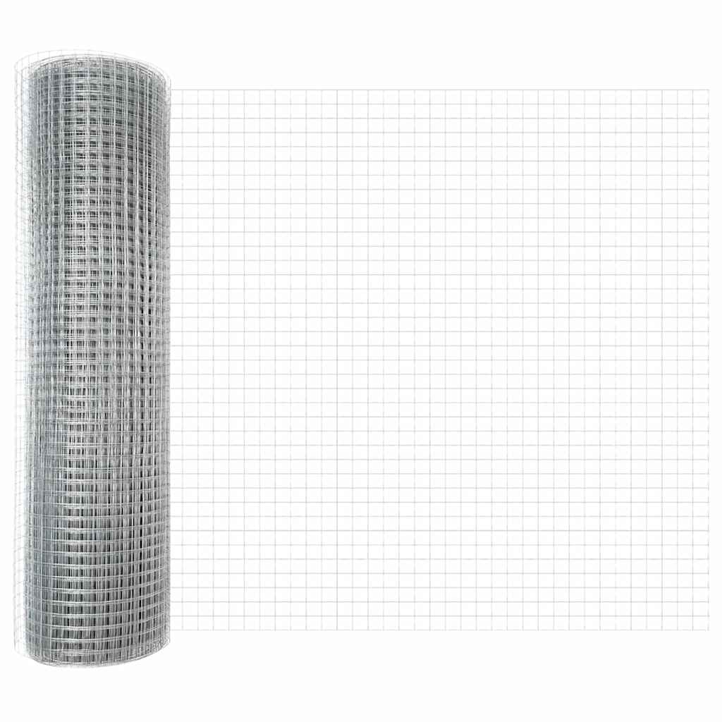 vidaXL Panou de Gardă Geometric Argintiu 0.4 x 10 m Oțel Galvanizat vidaXL Panou de Gardă Geometric Argintiu 0.4 x 10 m Oțel Galvanizat