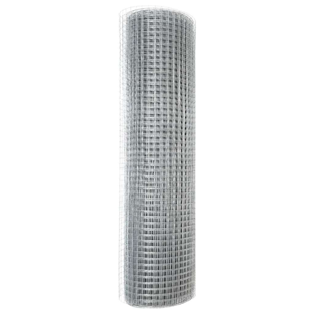 vidaXL Panou de Gardă Geometric Argintiu 0.4 x 10 m Oțel Galvanizat vidaXL Panou de Gardă Geometric Argintiu 0.4 x 10 m Oțel Galvanizat