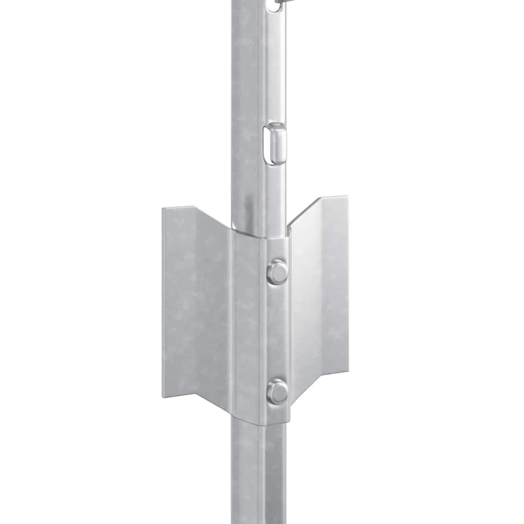 vidaXL Stâlpi de Gard , 5 buc U-Channel, 80 cm din Oțel Galvanizat