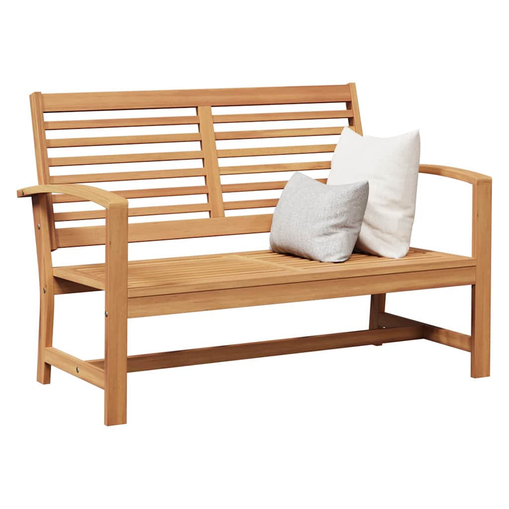 vidaXL Bancă de grădină Maro 110 x 64 x 76.5 cm Lemn masiv de tec vidaXL Bancă de grădină Maro 110 x 64 x 76.5 cm Lemn masiv de tec