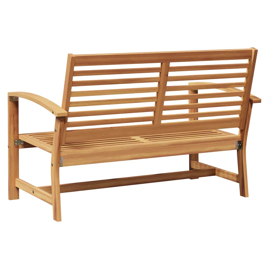 vidaXL Bancă de grădină Maro 110 x 64 x 76.5 cm Lemn masiv de tec vidaXL Bancă de grădină Maro 110 x 64 x 76.5 cm Lemn masiv de tec