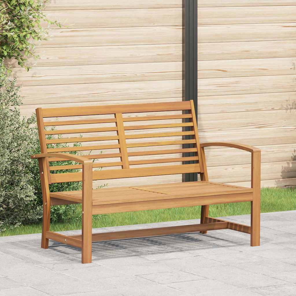 vidaXL Bancă de grădină Maro 110 x 64 x 76.5 cm Lemn masiv de tec vidaXL Bancă de grădină Maro 110 x 64 x 76.5 cm Lemn masiv de tec