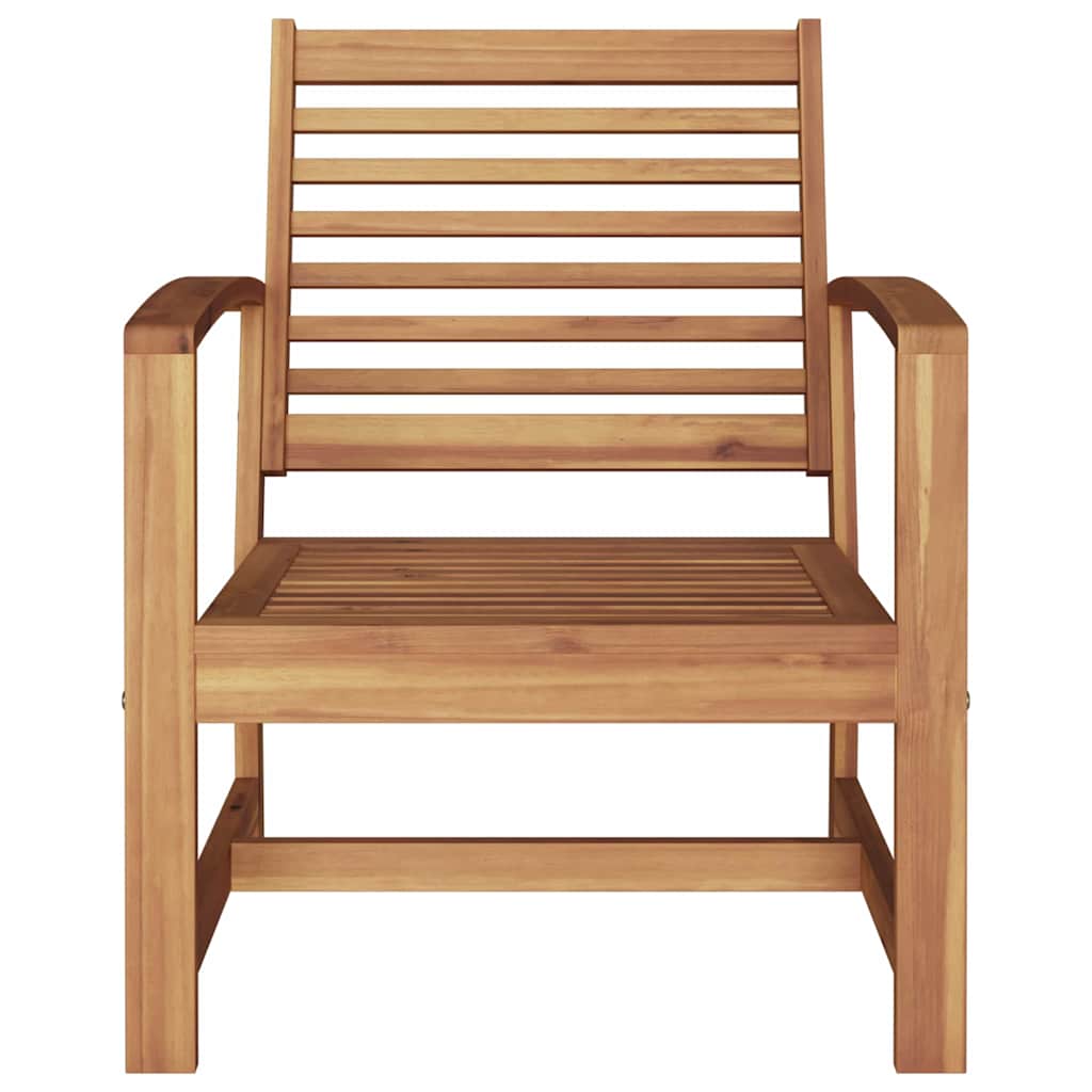 vidaXL Scaune de grădină 2 pcs natural 60 x 65 x 76.5 cm vidaXL Scaune de grădină 2 pcs natural 60 x 65 x 76.5 cm