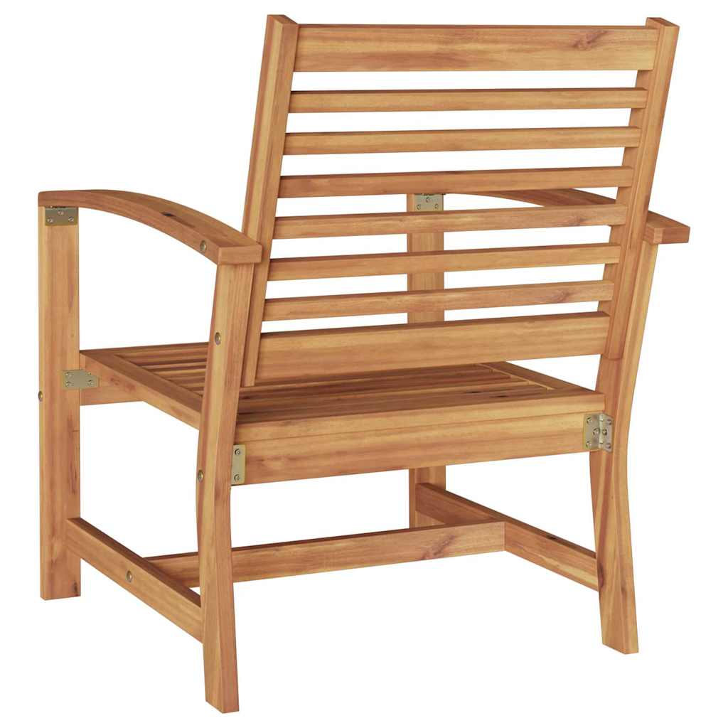 vidaXL Scaune de grădină 2 pcs natural 60 x 65 x 76.5 cm vidaXL Scaune de grădină 2 pcs natural 60 x 65 x 76.5 cm