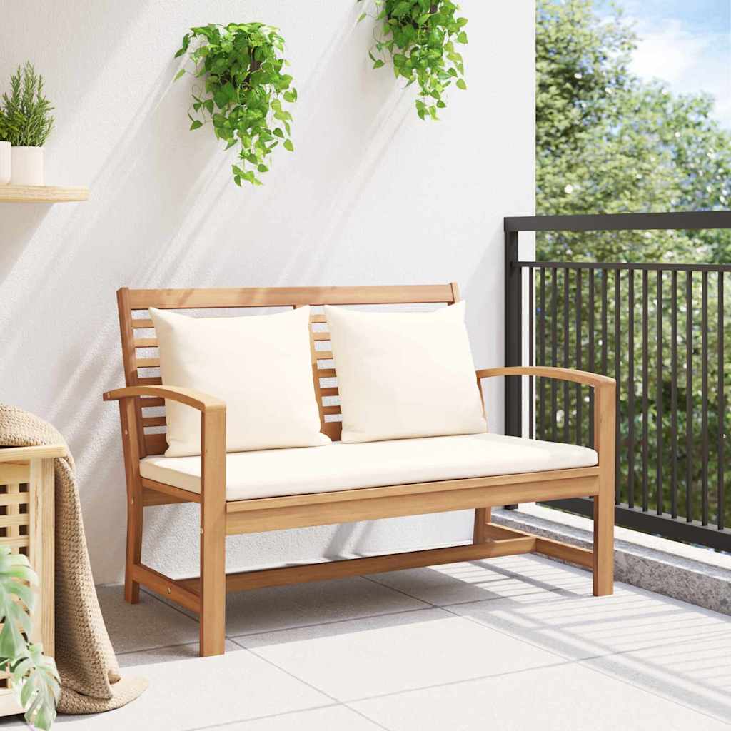 vidaXL Bancă de grădină Maro 110 x 64 x 76.5 cm Lemn masiv de tec vidaXL Bancă de grădină Maro 110 x 64 x 76.5 cm Lemn masiv de tec