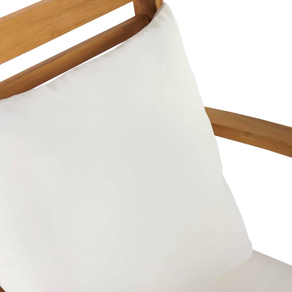 vidaXL Bancă de grădină Maro 110 x 64 x 76.5 cm Lemn masiv de tec vidaXL Bancă de grădină Maro 110 x 64 x 76.5 cm Lemn masiv de tec