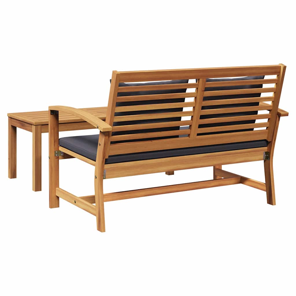 vidaXL Bancă de grădină Maro 110 x 64 x 76.5 cm Lemn masiv de tec vidaXL Bancă de grădină Maro 110 x 64 x 76.5 cm Lemn masiv de tec