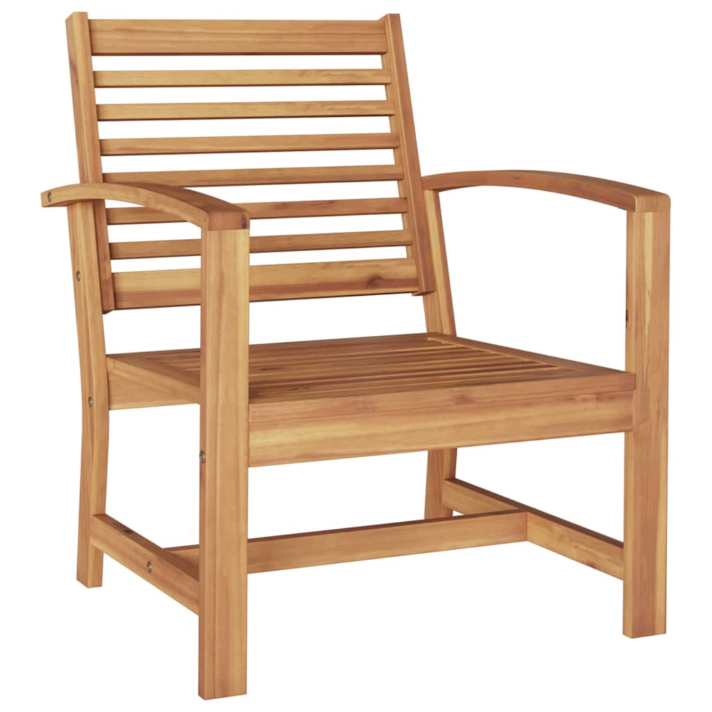vidaXL Scaune de grădină 2 pcs natural 60 x 65 x 76.5 cm vidaXL Scaune de grădină 2 pcs natural 60 x 65 x 76.5 cm