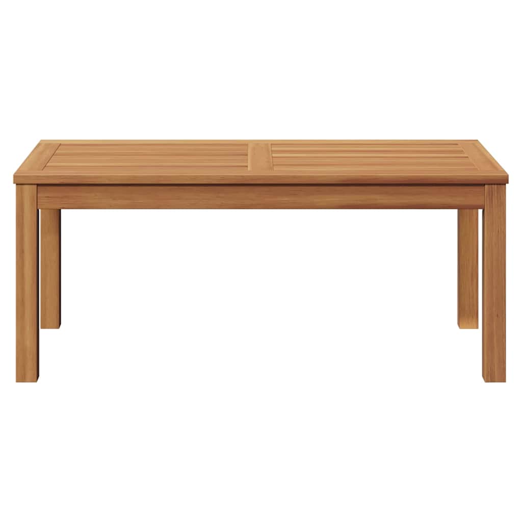 vidaXL Masă de Grădină natural 95 x 45 x 40 cm Lemn masiv de tec vidaXL Masă de Grădină natural 95 x 45 x 40 cm Lemn masiv de tec