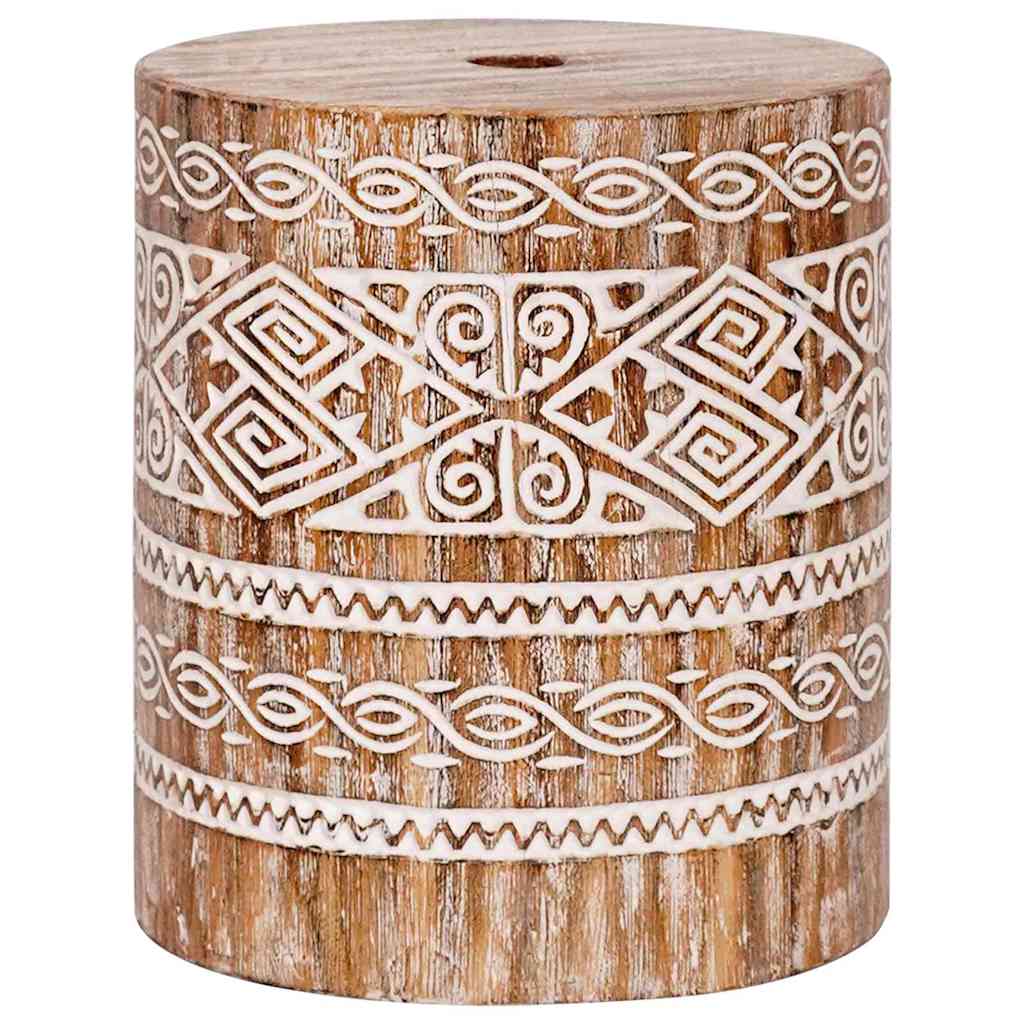 vidaXL Bază pentru umbrelă Altele alb spălat Ø34 x 40 cm Lemn masiv vidaXL Bază pentru umbrelă Altele alb spălat Ø34 x 40 cm Lemn masiv