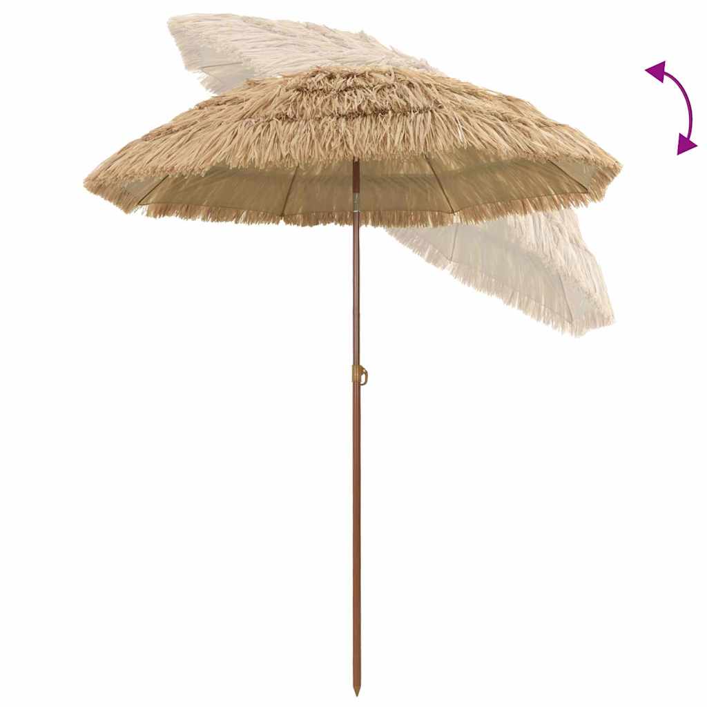 vidaXL Parasol de Grădină natural 160 x 160 x 196 cm