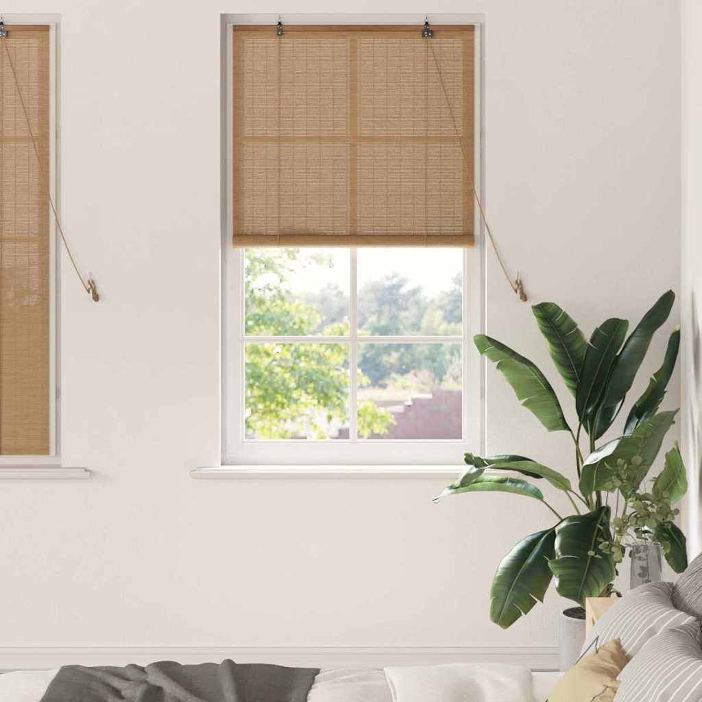 vidaXL Jaluzele și Rulouri pentru Fereastră Maro deschis 80 x 160 cm vidaXL Jaluzele și Rulouri pentru Fereastră Maro deschis 80 x 160 cm
