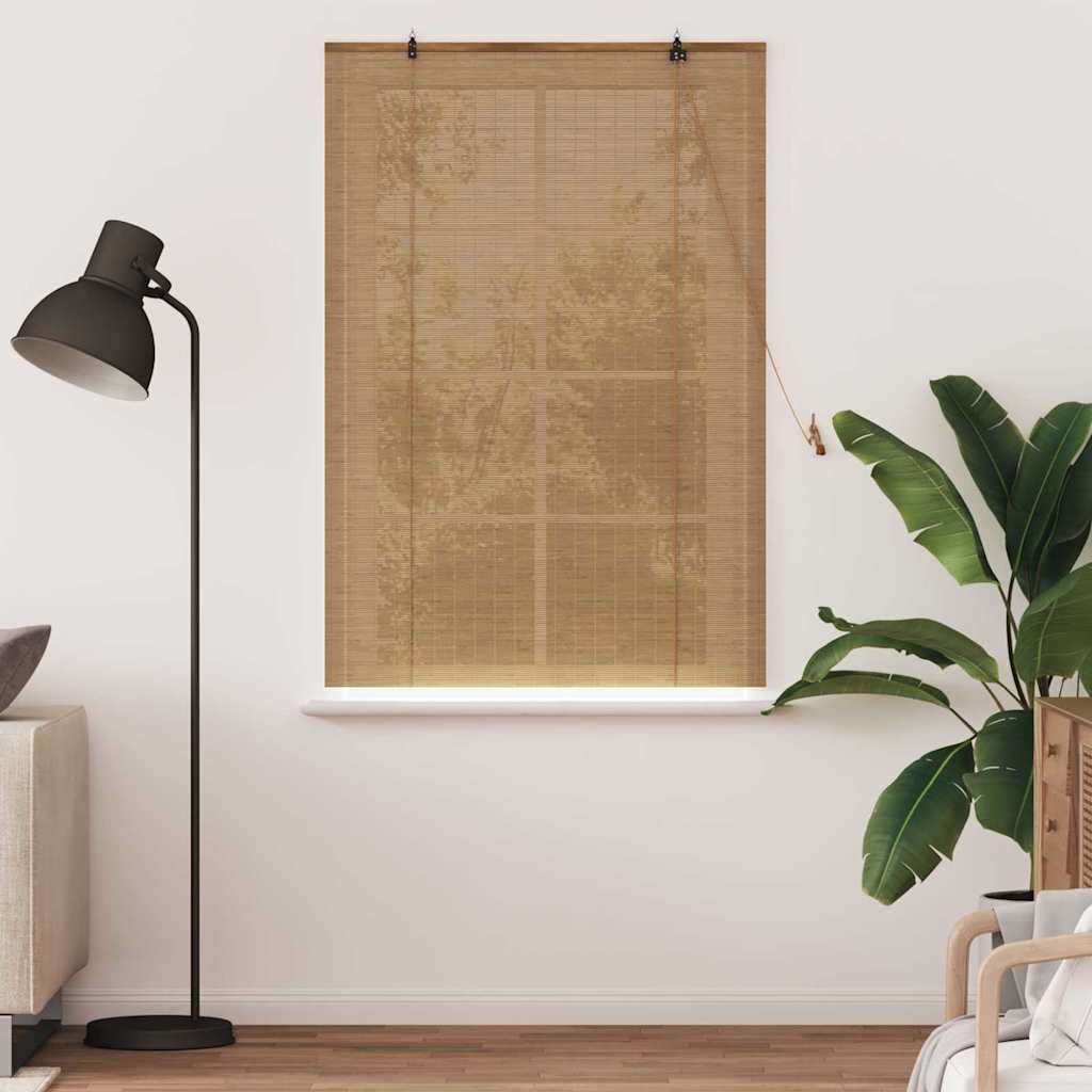 vidaXL Jaluzele și Rulouri pentru Fereastră Maro deschis 120 x 160 cm vidaXL Jaluzele și Rulouri pentru Fereastră Maro deschis 120 x 160 cm