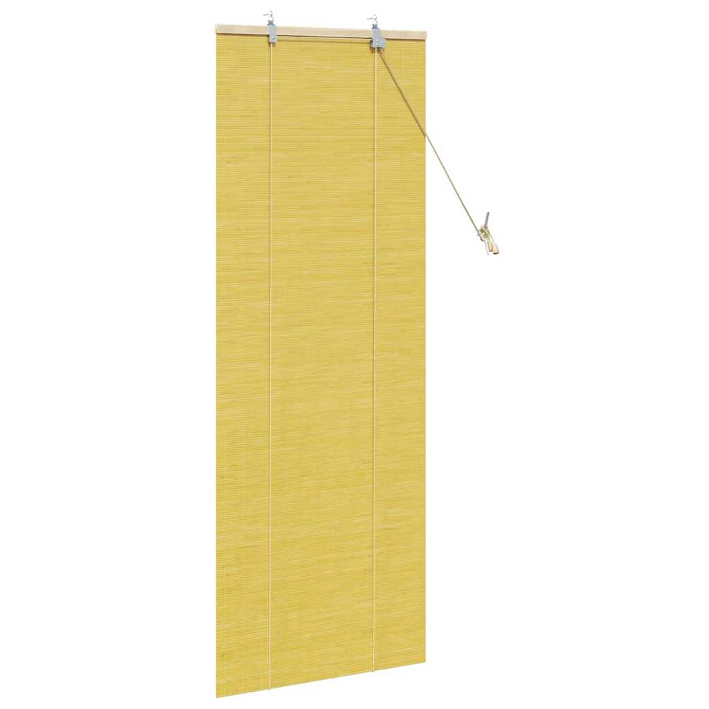 vidaXL Jaluzele și Rulouri pentru Fereastră Galben 60 x 160 cm Bambus vidaXL Jaluzele și Rulouri pentru Fereastră Galben 60 x 160 cm Bambus