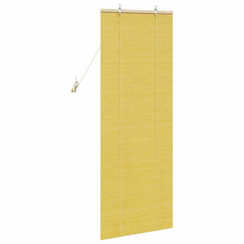 vidaXL Jaluzele și Rulouri pentru Fereastră Galben 60 x 160 cm Bambus vidaXL Jaluzele și Rulouri pentru Fereastră Galben 60 x 160 cm Bambus