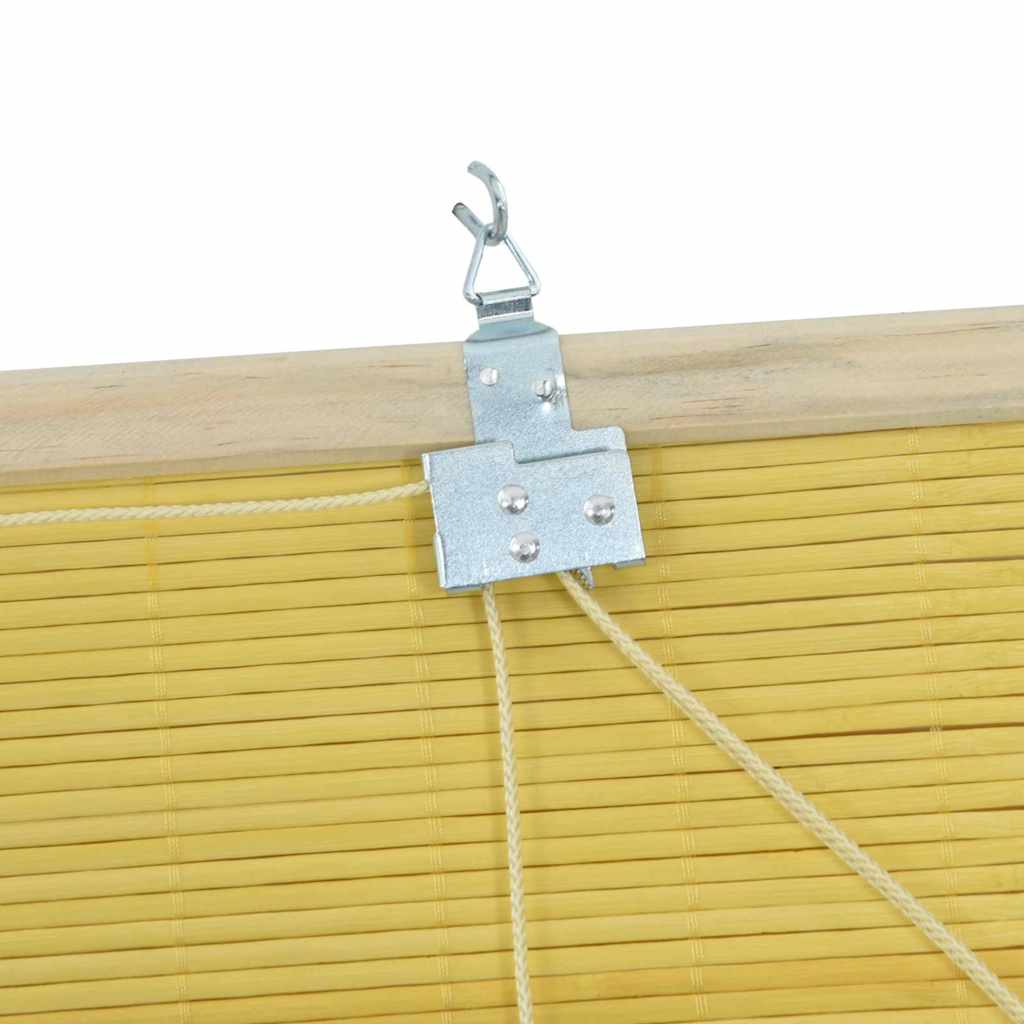 vidaXL Jaluzele și Rulouri pentru Fereastră Galben 60 x 160 cm Bambus vidaXL Jaluzele și Rulouri pentru Fereastră Galben 60 x 160 cm Bambus