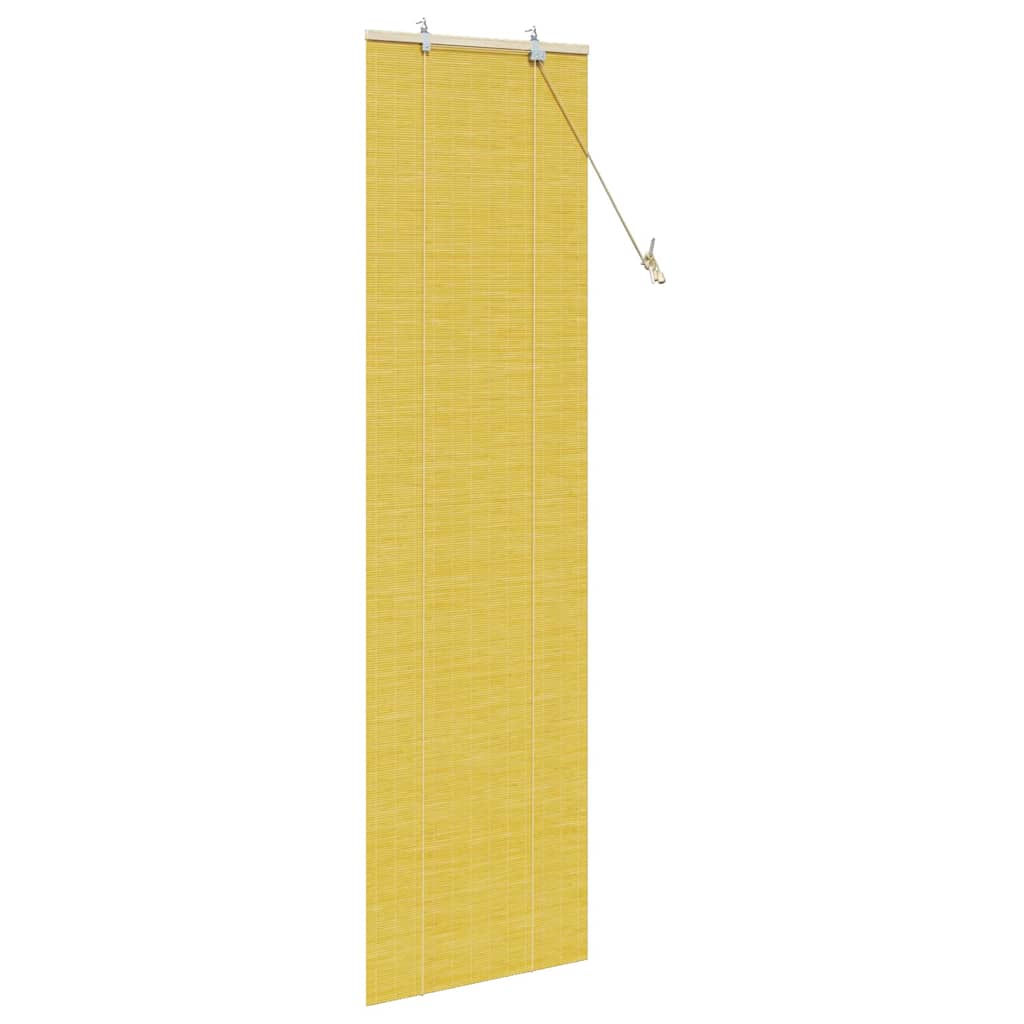 vidaXL Jaluzele și Rulouri pentru Fereastră Galben 60 x 220 cm Bambus vidaXL Jaluzele și Rulouri pentru Fereastră Galben 60 x 220 cm Bambus