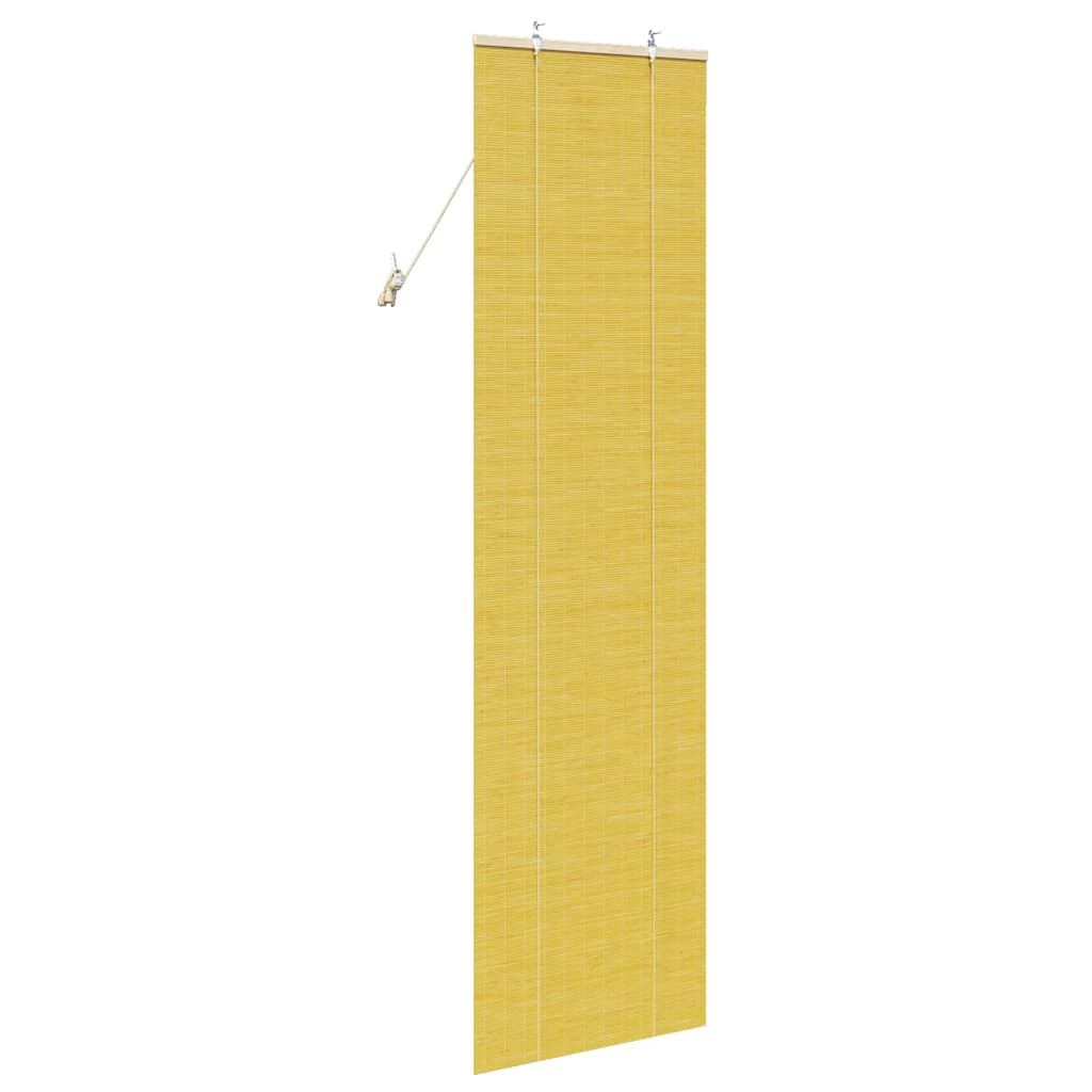 vidaXL Jaluzele și Rulouri pentru Fereastră Galben 60 x 220 cm Bambus vidaXL Jaluzele și Rulouri pentru Fereastră Galben 60 x 220 cm Bambus