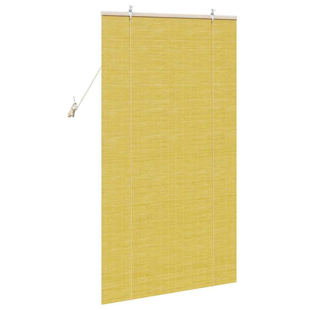vidaXL Jaluzele și Rulouri pentru Fereastră Galben 80 x 160 cm Bambus vidaXL Jaluzele și Rulouri pentru Fereastră Galben 80 x 160 cm Bambus