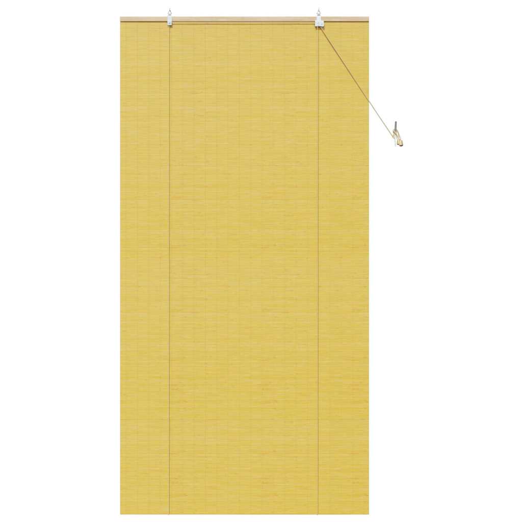 vidaXL Jaluzele și Rulouri pentru Fereastră Galben 110 x 220 cm Bambus vidaXL Jaluzele și Rulouri pentru Fereastră Galben 110 x 220 cm Bambus
