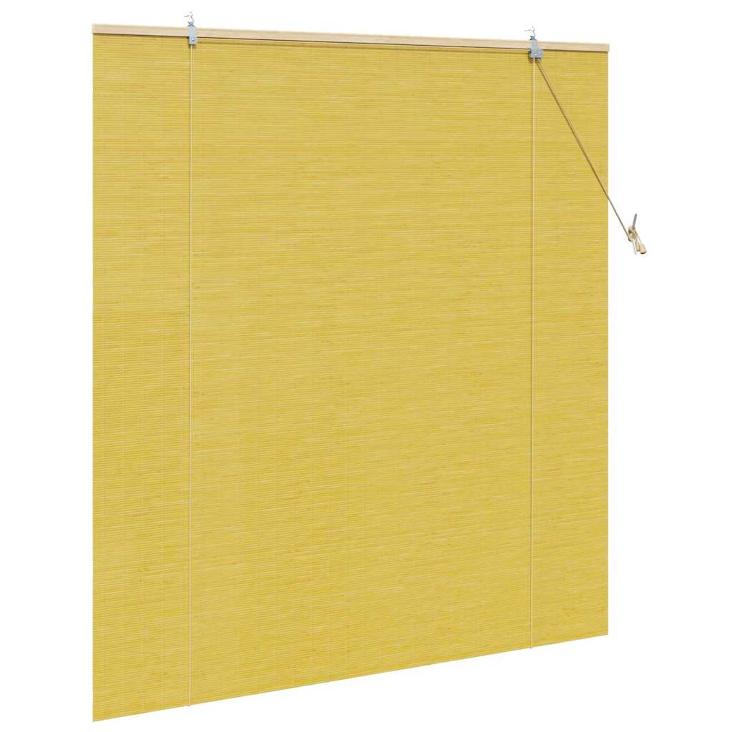 vidaXL Jaluzele și Rulouri pentru Fereastră Galben 150 x 160 cm Bambus vidaXL Jaluzele și Rulouri pentru Fereastră Galben 150 x 160 cm Bambus