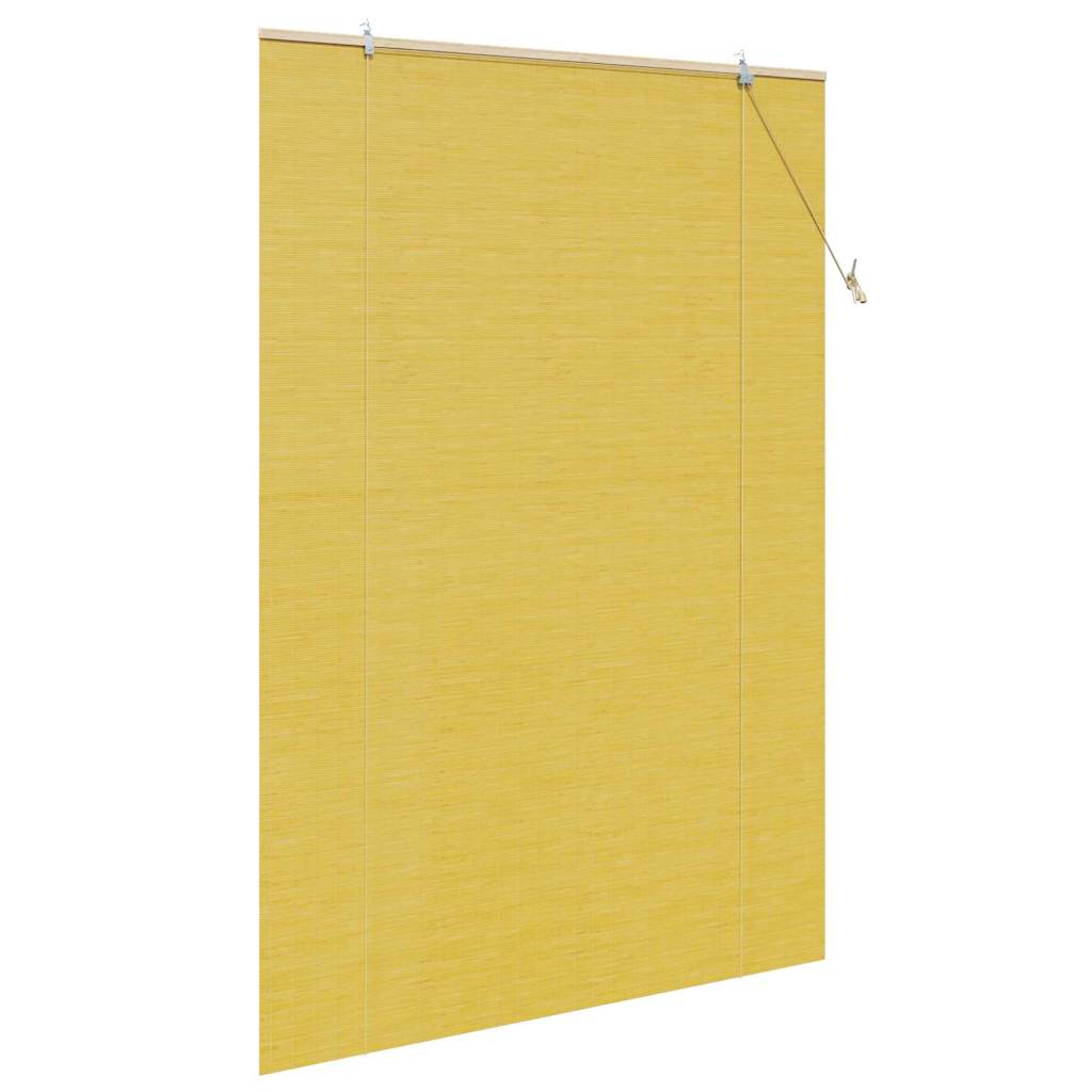 vidaXL Jaluzele și Rulouri pentru Fereastră Galben 150 x 220 cm Bambus vidaXL Jaluzele și Rulouri pentru Fereastră Galben 150 x 220 cm Bambus