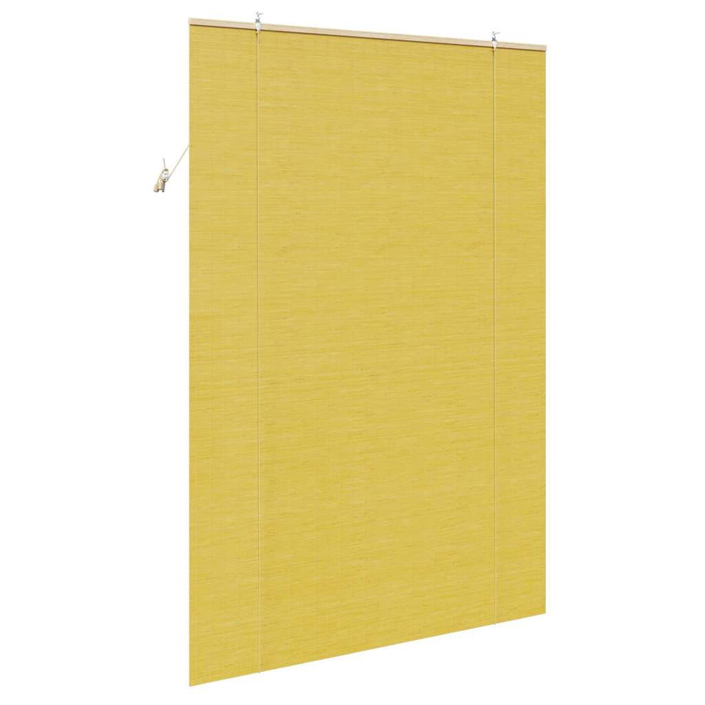 vidaXL Jaluzele și Rulouri pentru Fereastră Galben 150 x 220 cm Bambus vidaXL Jaluzele și Rulouri pentru Fereastră Galben 150 x 220 cm Bambus