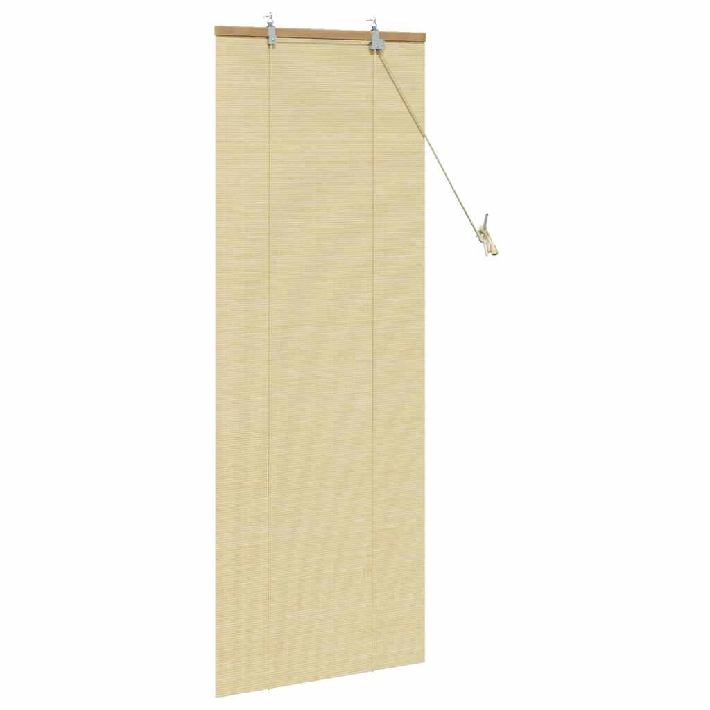 vidaXL Jaluzele și Rulouri pentru Fereastră cu perdele natural Bambus vidaXL Jaluzele și Rulouri pentru Fereastră cu perdele natural Bambus