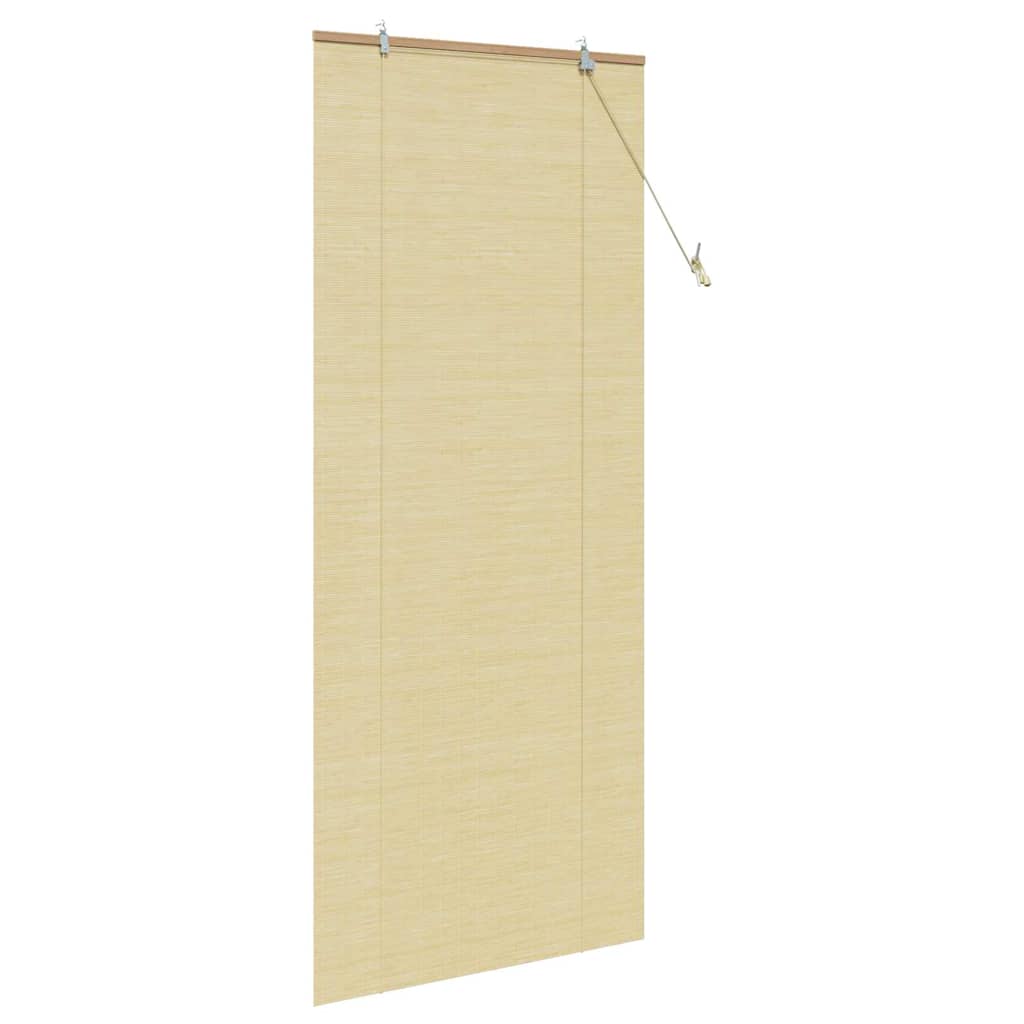 vidaXL Jaluzele și Rulouri pentru Fereastră cu perdele natural Bambus vidaXL Jaluzele și Rulouri pentru Fereastră cu perdele natural Bambus