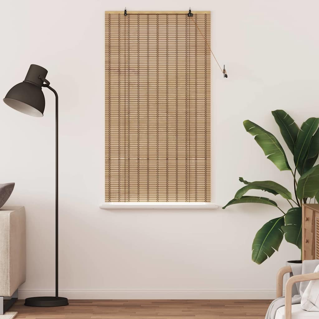 vidaXL Jaluzele și Rulouri pentru Fereastră Maro deschis 80 x 160 cm vidaXL Jaluzele și Rulouri pentru Fereastră Maro deschis 80 x 160 cm