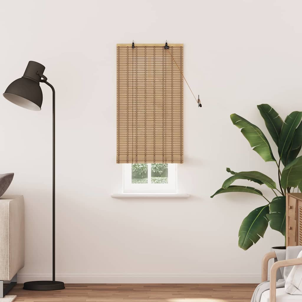 vidaXL Jaluzele și Rulouri pentru Fereastră Maro deschis 80 x 220 cm vidaXL Jaluzele și Rulouri pentru Fereastră Maro deschis 80 x 220 cm