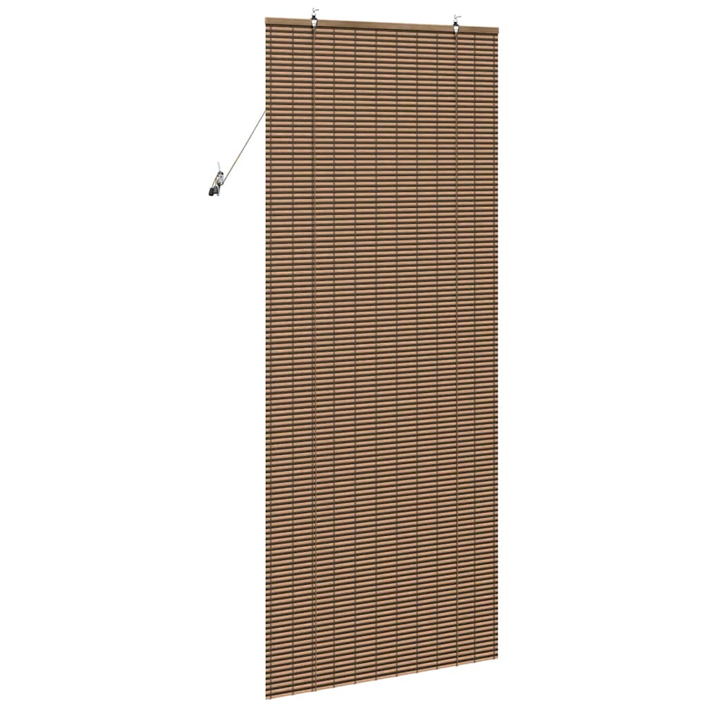 vidaXL Jaluzea pentru Fereastră cu perdele Maro 90 x 220 cm Bambus