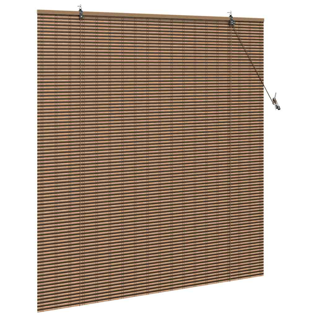 vidaXL Jaluzea pentru Fereastră cu perdele Maro 150 x 160 cm Bambus
