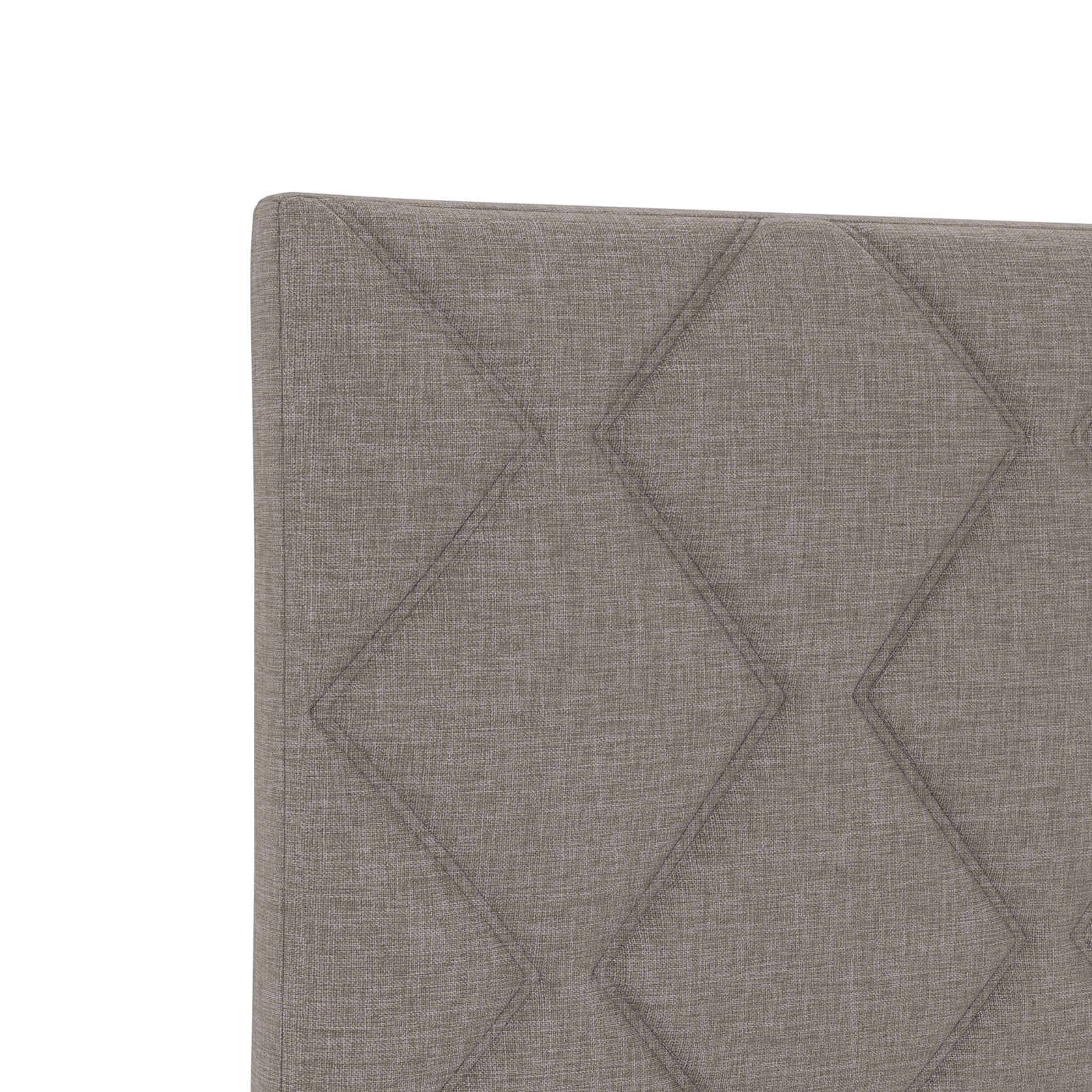 vidaXL Tăblie cap cu headboard Gri taupe 90 cm Piele artificială