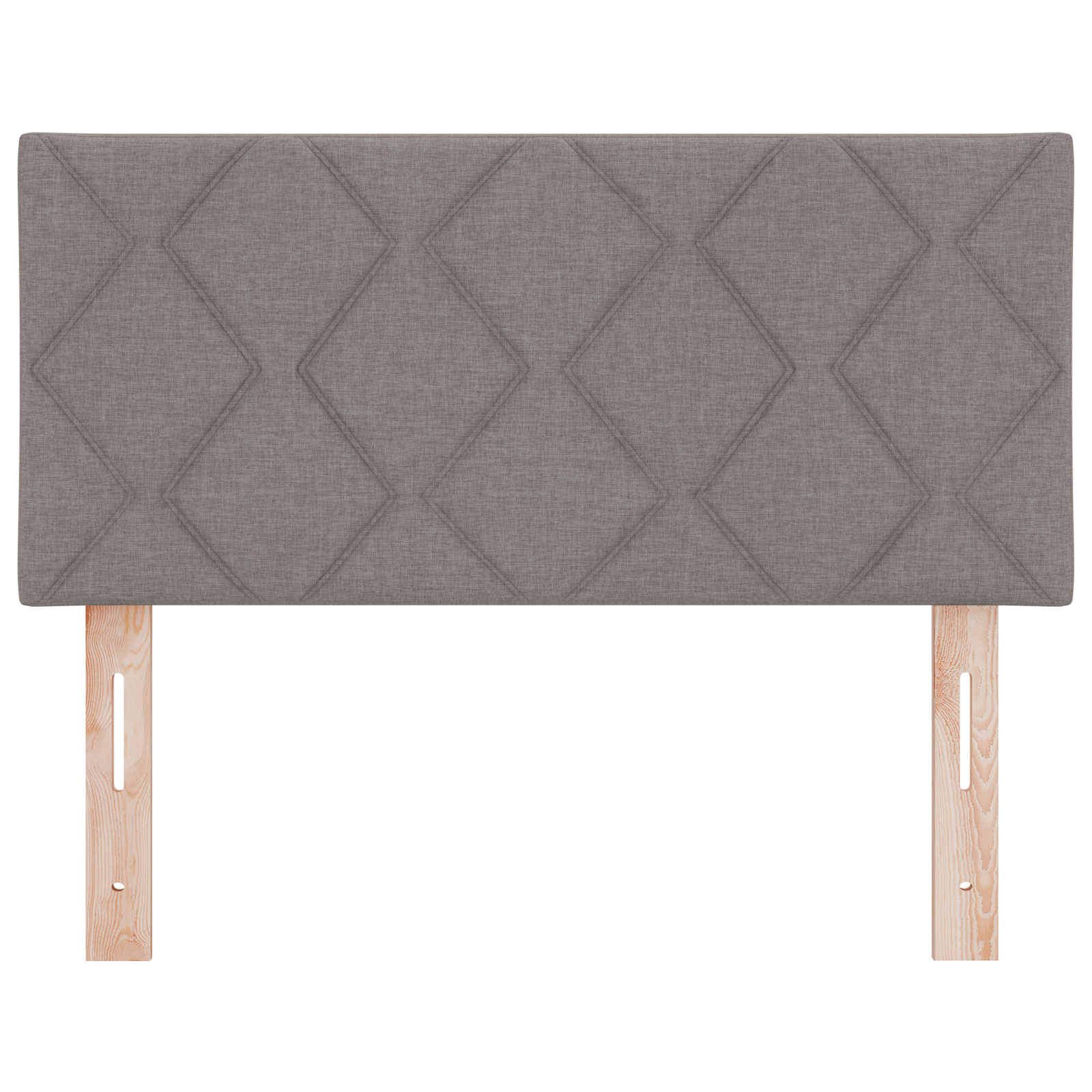 vidaXL Tăblie cap cu headboard Gri taupe 100 cm Piele artificială