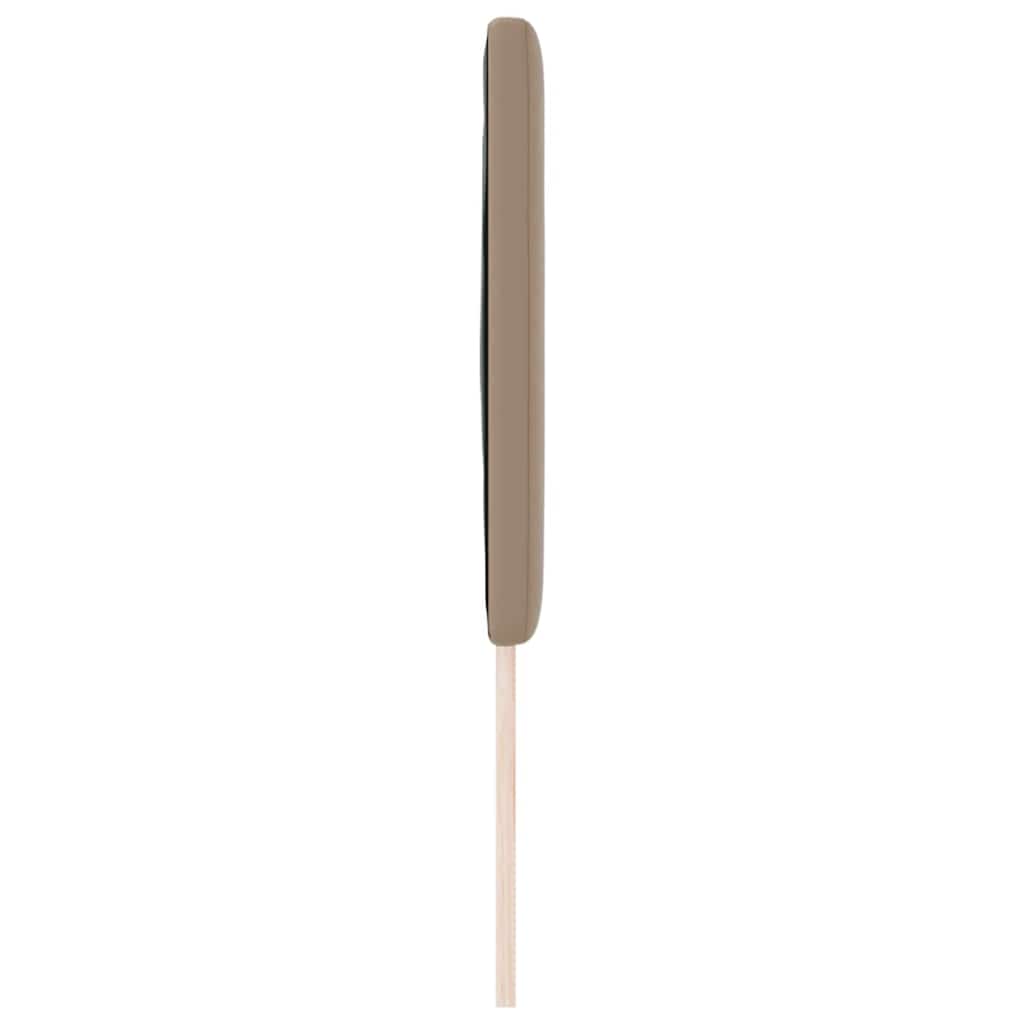 vidaXL Tăblie cap Pe perete cu headboard Manual Cappuccino 160 cm PVC vidaXL Tăblie cap Pe perete cu headboard Manual Cappuccino 160 cm PVC